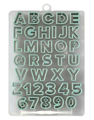 Sweet Creations by Good Cook Mini Alphabet & Zahlen Schneider Set 38 Teile - Bild 2 von 6