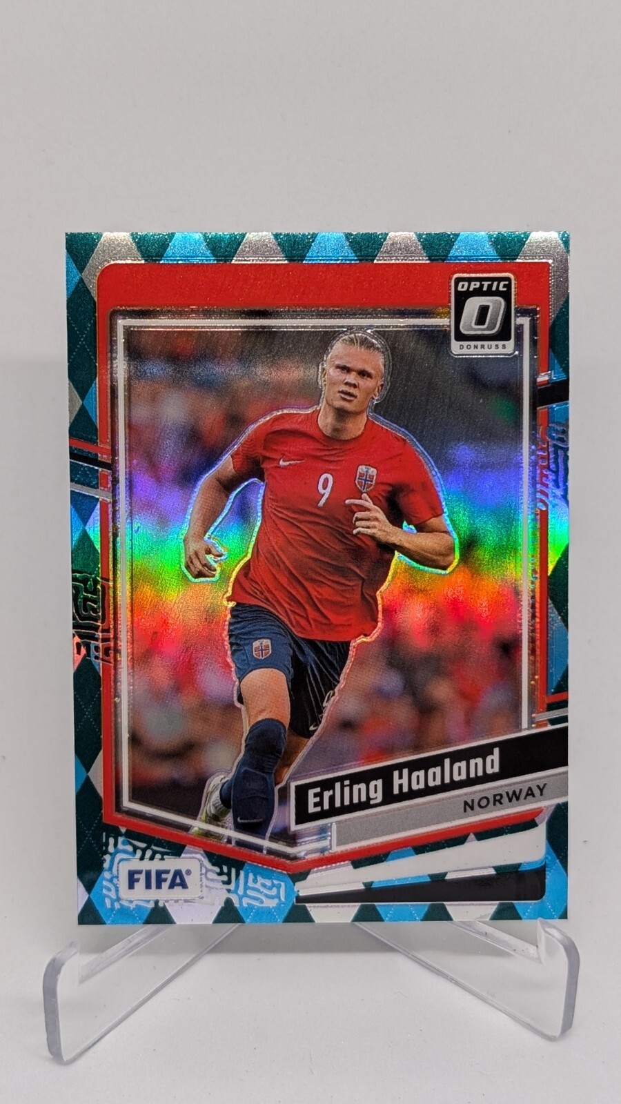 2023-24 Panini Donruss Soccer OPTIC Erling Haaland ARGYLE #41 International SP