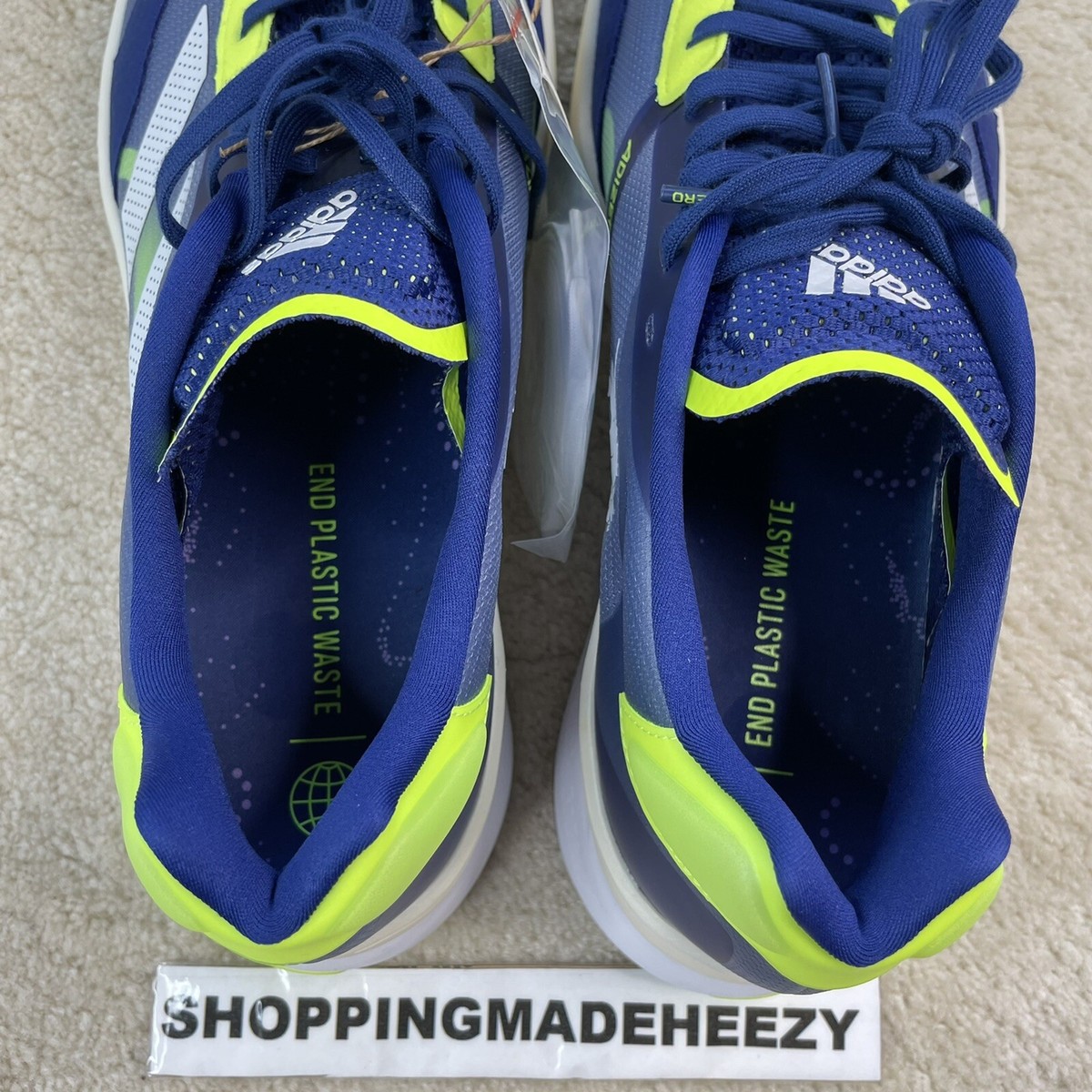 US 13] adidas ADIZERO BOSTON 10 Mens Marathon Running Shoes  display picture 3