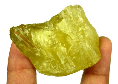Natural Untreated Brazilian Lemon Topaz Gemstone Rough Season End Sale - Picture 26 of 42