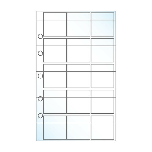 Protectores de página de selección de guitarra/artículo pequeño, se adapta a mini carpeta UniKeep A5, paquete de 20 - Imagen 1 de 4