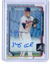 KOLBY ALLARD 2015 BOWMAN CHROME REFRACTOR ON CARD AUTO AUTOGRAPH RC BRAVES