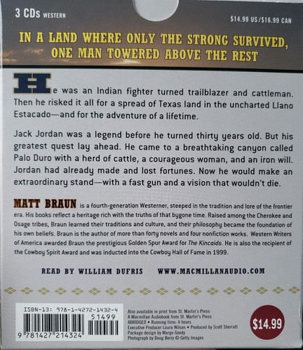 Texas Empire by Braun, Matt and Dufris, William audio cd - Picture 2 of 3