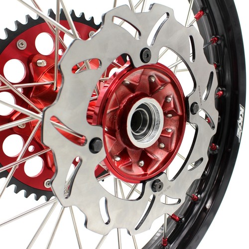 Llanta KKE 21" 18" Fundición Roja Ajuste HONDA CR125R 1998-2001 CR250R 1997-2001 - Imagen 8 de 13