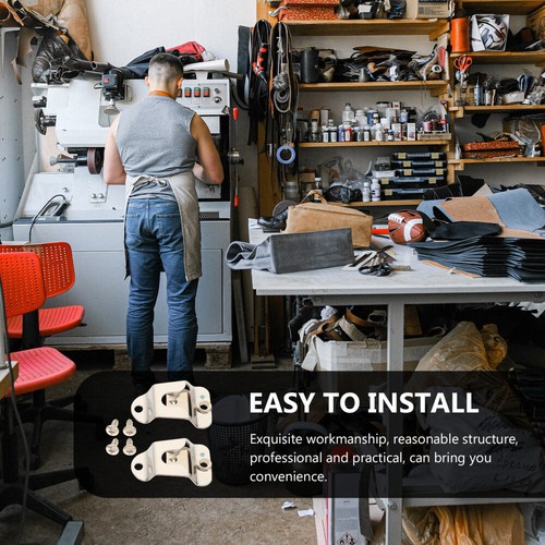 2 Sets Microphone Back Clip Hanging Cb Hanger Holder - Zdjęcie 11 z 12