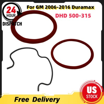  2006-2016 For GM Duramax DHD 500-315 Lower Radiator Hose Dlip& Seal Kit 