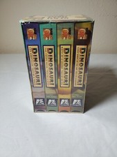 Dinosaur The Complete Set  VHS, 2000, 4-Tape Set Walter Kronkite A&E New Sealed
