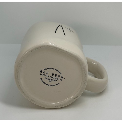 Rae Dunn "A+" Back to School Teacher Embossed Ceramic Coffee Tea Mug Cup - Picture 5 of 8