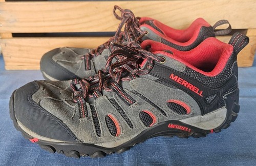 Merrell Damen-Wanderschuh Größe 8,5 pink & grau Crosslander Belüftung Trail J343401C - Bild 3 von 6