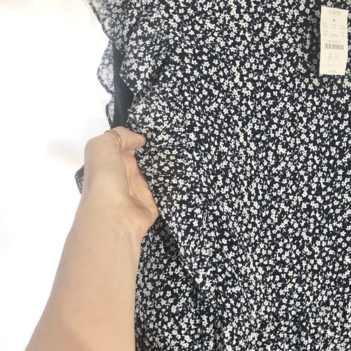 J Crew Floral Maxi Dress Sz 16 Tiers Prairie Ruffles Romantic SU 21 NEW w/tags - Bild 9 von 17