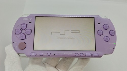 SONY PSP-3000 Console Lilac Purple Handheld system Playstation OEM Tested Good - Picture 3 of 10