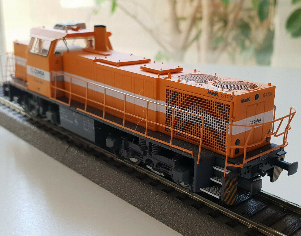 Locomotora VOSSLOH G1206 COMSA 5081 DC usada en perfecto estado MEHANO Prestige Locomotora VOSSLOH G1206 COMSA 5081 DC usada en perfecto estado MEHANO Prestige