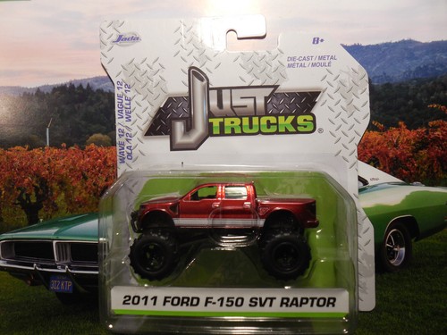 Jada Just Trucks 2011 Ford F-150 SVT Raptor PICKUP TRUCK 4x4 WAVE 12 FREE SHIP - 第 1/3 張圖片