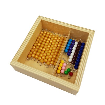 Bead Bars for Teen Boards (C Beads) - IFIT MONTESSORI MATH MATERIALS