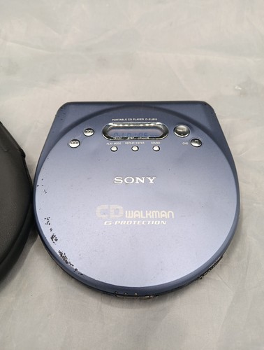 Sony Walkman Tragbarer CD Player Jog Proof G-Schutz - Blau - - Bild 3 von 17
