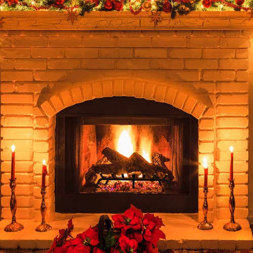 30 inch Fireplace Log Grate Powder-coated Steel wood Burning Rack Holder - Picture 8 of 12