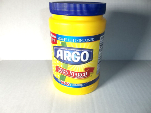 Argo 100 % reine Maisstärke, 16 Oz (wiederverschließbarer Behälter) - Neu - Bild 1 von 5