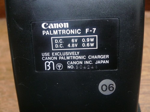 CALCULADORA DE CONVERSIÓN CIENTÍFICA CANON PALMTRONIC F-7 SIN USAR, EN CAJA FUNCIONA PERFECTAMENTE - Imagen 13 de 15