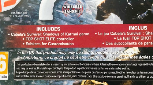 Cabela's Survival: Shadows Of Katmai Xbox 360 Game New Sealed + Gun PAL UK / FR - Picture 5 of 6