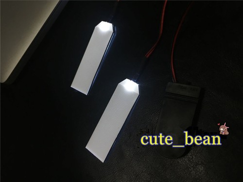 DIY LED LIGHT EYES FOR 1:1 IRONMAN/ BATMAN/BLACK PANTHER HELMET WHITE DECOR - Picture 4 of 6
