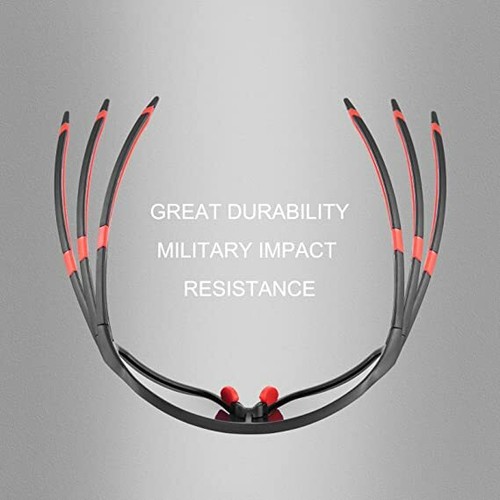 ROCKBROS Cycling Sunglasses Polarized Outdoor Sports Bicycle Glasses UV400 - Picture 4 of 7