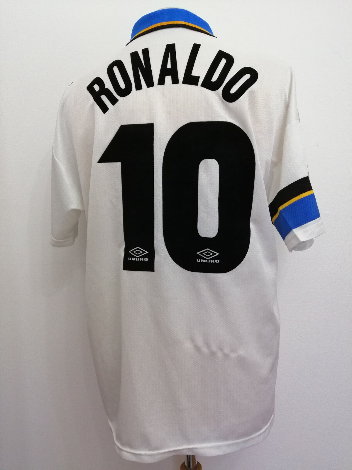 Match Worn shirt Ronaldo Inter No Fiorentina Milan Napoli Roma Juventus Genoa Match Worn shirt Ronaldo Inter No Fiorentina Milan Napoli Roma Juventus Genoa