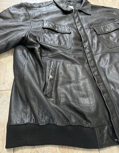 State Property Men’s Leather Jacket 4XL Throwback Vintage - Picture 8 of 22