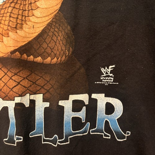 Vintage Stone Cold Steve Austin 1998 XL Shirt I Bite Back Rattler WWF Attitude - Picture 3 of 6