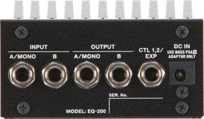 Boss EQ-200 Graphic Equalizer - Black for sale online | eBay