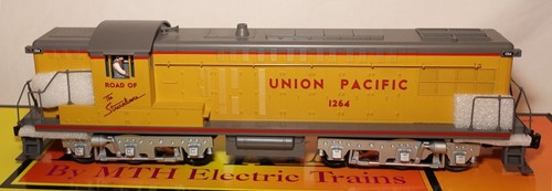 Locomotive diesel Union Pacific AS-616 3 rails échelle O MTH - Foto 3 di 6