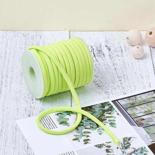 20m/Rolle Nylon Gummikordel Stretch Schnur Basteln Auffädeln Stricken Garn 5x3mm - Bild 123 von 147