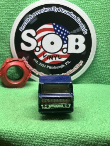Yatming 1970s Flat Nose Cab Over Semi Truck Blue Diecast EX Condition - Picture 2 of 7