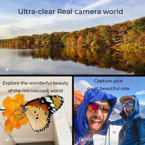 Oukitel WP28S Rugged Smartphone 10600mAH 4GB+64GB/128GB 6.52"13MP Android14 Hot - Picture 7 of 16