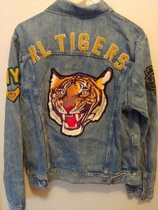 ralph lauren tiger denim jacket