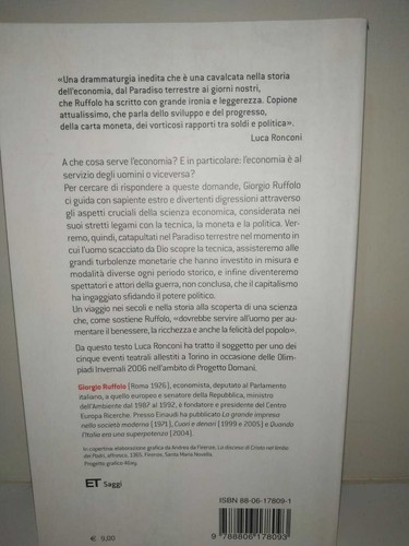 Ruffolo STORIA MORALE DELL'ECONOMIA lo sterco del diavolo dall'antichità EINAUDI - Picture 2 of 2