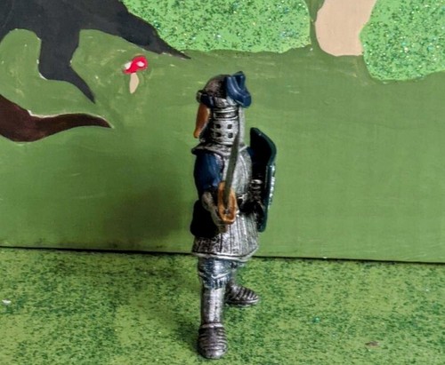 Figura de Caballero en Miniatura para Castle Play Fairy Garden Gnome Garden NUEVA en Paquete - Imagen 4 de 6
