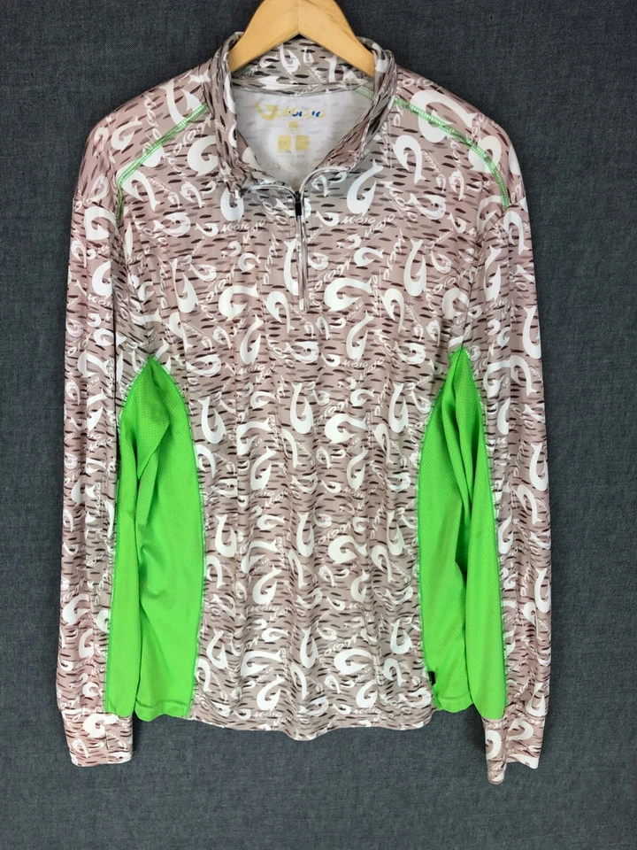 MOJO 1/4 Zip Fishing Shirt Men's L Large Long Sleeve Lightweight Breathable Hook - Image 2 of 4