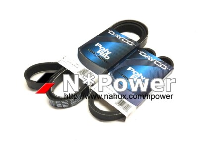 DAYCO DRIVE Belt ALT A/C SET FOR Navara NP300 D23 2.3