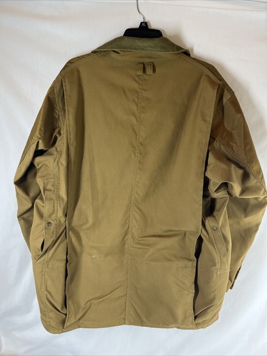 Vtg DUXBAK Cotton Canvas Duck Hunting Coat Jacket w Game Pouch Mens 46 USA EUC - Picture 5 of 10