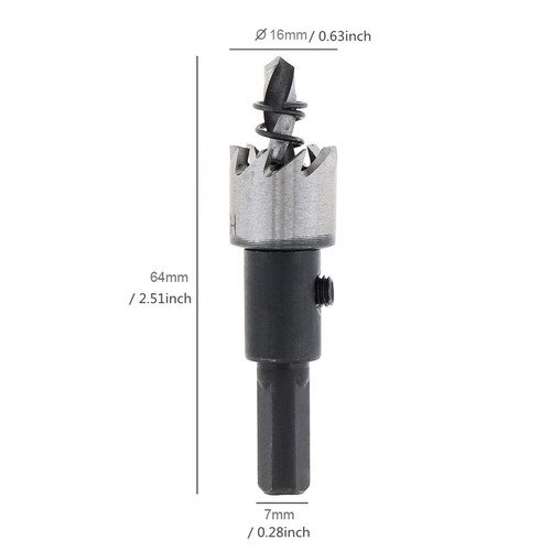 220 Degree Door Viewer Security Peek Peephole Drill Bit for Home Office Hotel - Picture 3 of 13