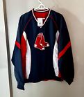 ⭐️ Mlb Boston Red Sox Logo Jacket Reversible Pullover Windbreaker G3 Men’s Large