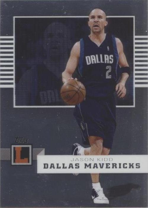 2007-08 Topps Letterman - Jason Kidd #4 - 1 of 2