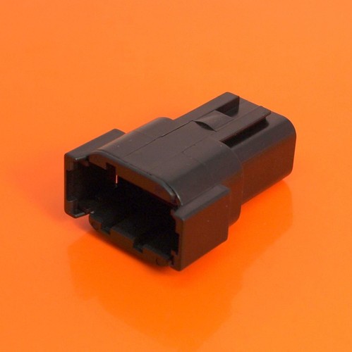 Deutsch DTM Series 8 Way Black Connector Kit - DTM06-08SA-E004 & DTM04-08PA-E004 - Picture 4 of 7