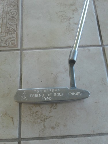 Tom Harmon Friend Of Golf Putter1990 Karsten Anser 2 Patent Pending 3405 - Picture 2 of 11