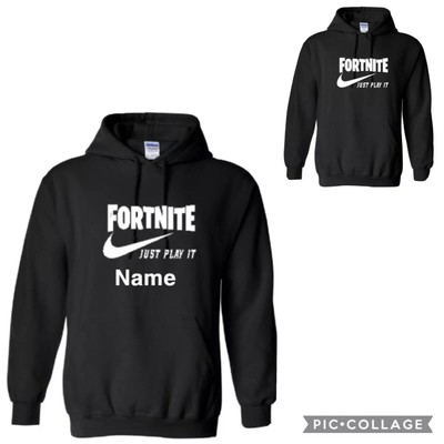 fortnite hoodie just play it