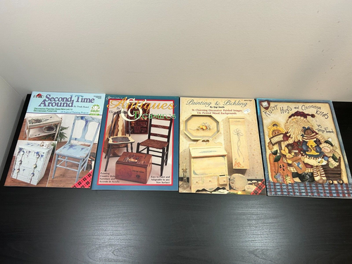Tole Painting Books LOT of 20 Folk Art Holiday Country Patterns Instructions #3 - Picture 4 of 4
