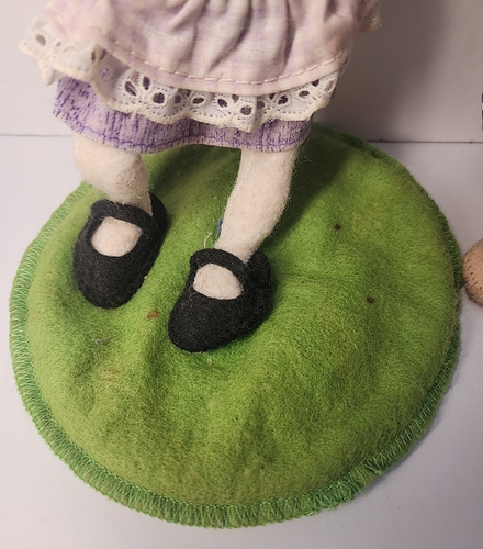 3 Annalee 8" Dolls Bunny Lot 2 Rabbits & a Little Girl w Ladybug 1970s & 90s - Picture 12 of 24
