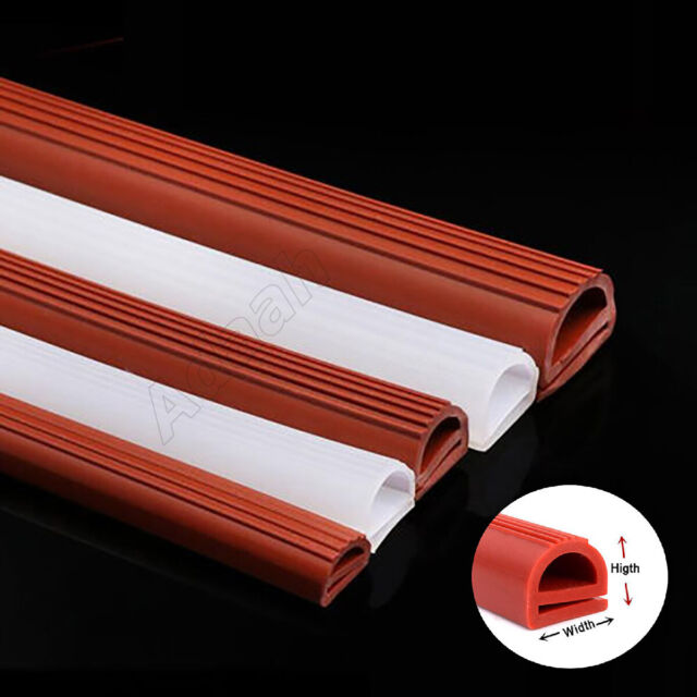 E-Type Silicone Rubber Sealing Strip Door Window Oven Draught Excluder Seal Trim E-Type Silicone Rubber Sealing Strip Door Window Oven Draught Excluder Seal Trim