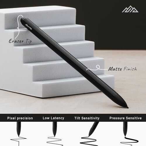 V-Pen EMR Stylus Remarkable 2 Pen with Digital Eraser + 5 Tips | 4096 Pressur... - Picture 4 of 8