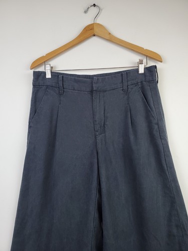 AE American Eagle Womens 8 Tall Pants High Rise Trousers Pleated Wide-Leg - Bild 4 von 12